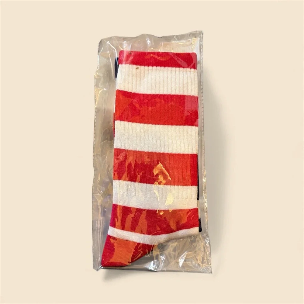Tactical Pro Supply Womens USA‎ Flag Mismatch Crew Socks One Size NWT w Sticker